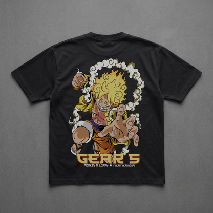 Camiseta Unisex corte Oversized, LUFFY 254 GRSM