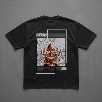 Camiseta Unisex corte Oversized, LUFFY 254 GRSM