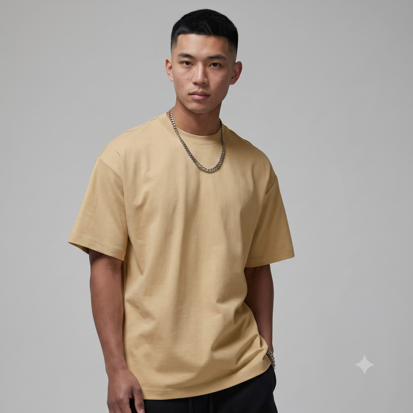 Camiseta Oversized · Algodón Pesado 254 Gramos