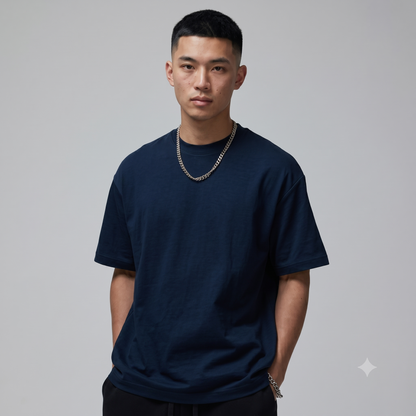 Camiseta Oversized · Algodón Pesado 254 Gramos