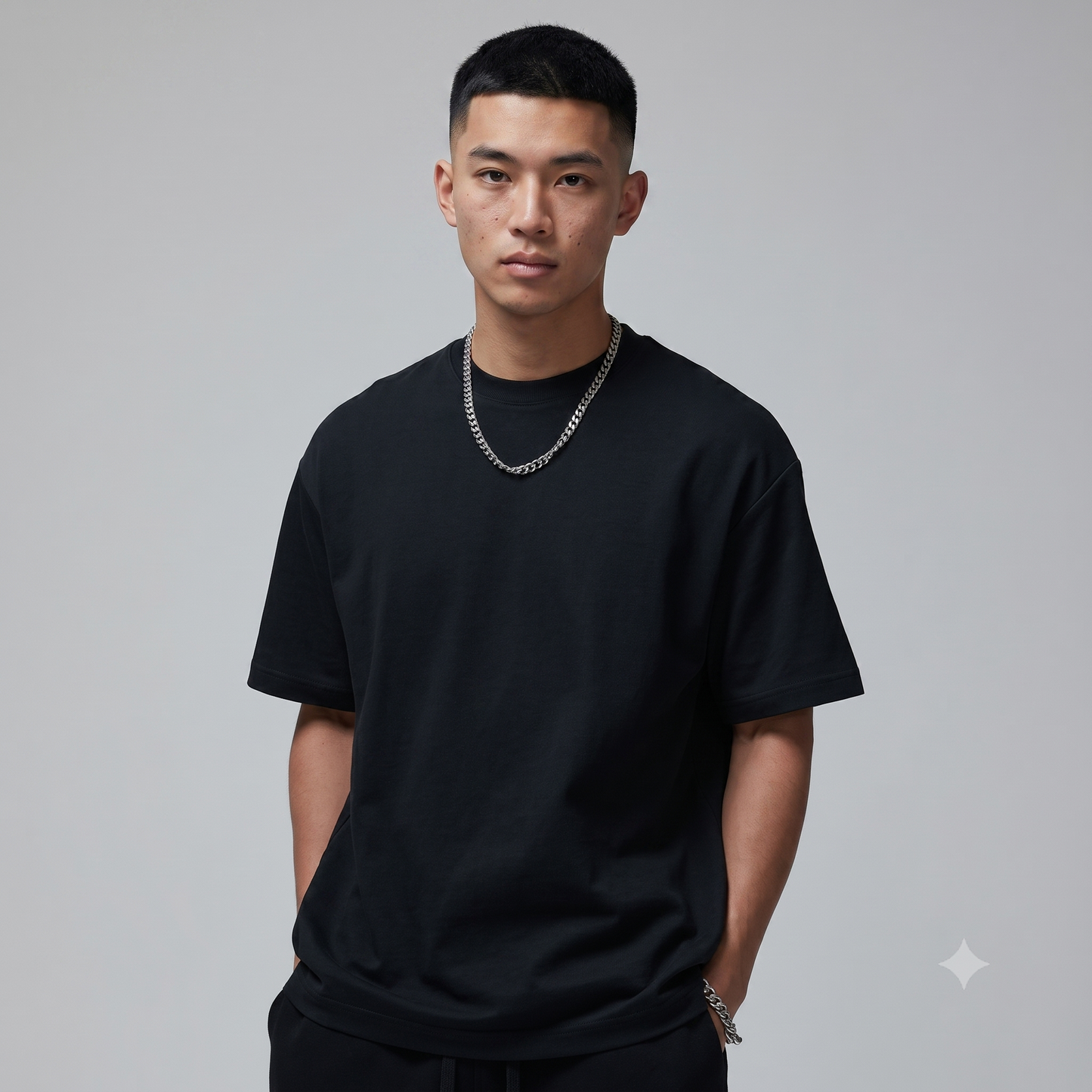 Camiseta Oversized · Algodón Pesado 254 Gramos